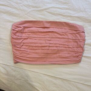 Abercrombie pink crop tube top